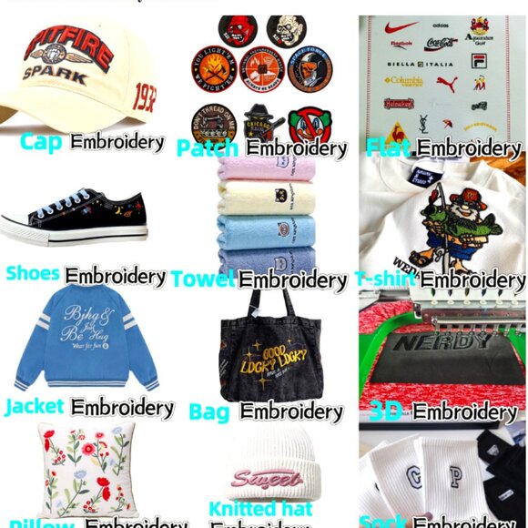 Embroidery Digitizing and Patches - Picture 1 of 1